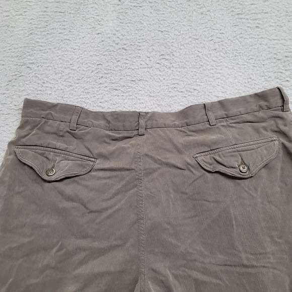 Caribbean Shorts Mens 40 Gray Cargo Outdoor Casual 9 Inseam Pockets Silk Pleated - Picture 4 of 11